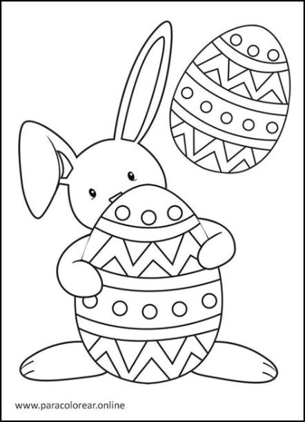 Los Mejores Dibujos de Pascua para Colorear Imprimir y: Aprender como Dibujar y Colorear Fácil, dibujos de La Pascua, como dibujar La Pascua para colorear e imprimir