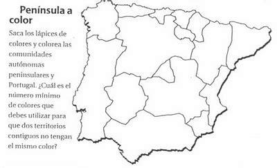 MAPA DE LA PENINSULA IBERICA PARA COLOREAR : FICHAS PARA: Aprender como Dibujar y Colorear Fácil, dibujos de La Peninsula Iberica, como dibujar La Peninsula Iberica paso a paso para colorear
