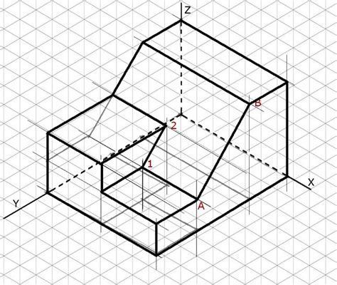 Representación Isométrica (II) | Técnicas de dibujo: Dibujar y Colorear Fácil con este Paso a Paso, dibujos de La Perspectiva Isometrica, como dibujar La Perspectiva Isometrica para colorear