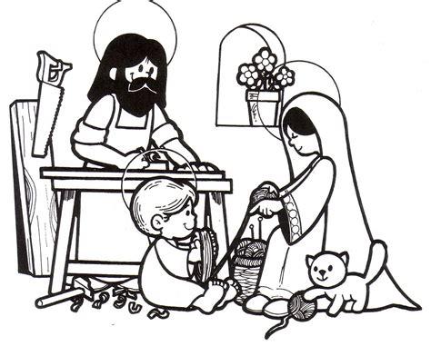 Pin su Faith for kids: Aprende a Dibujar Fácil, dibujos de La Sagrada Familia, como dibujar La Sagrada Familia para colorear e imprimir