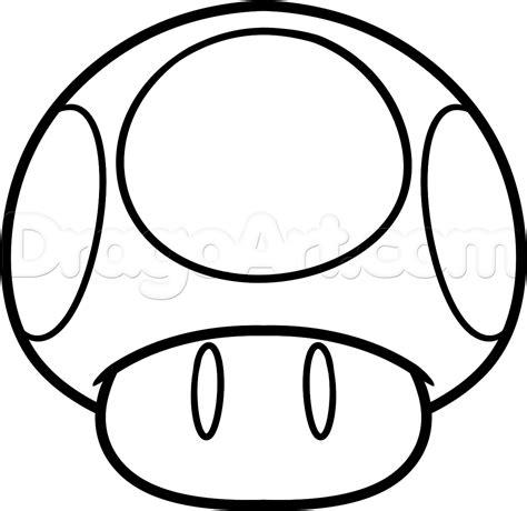 How to Draw the Mario Mushroom. Step by Step. Video Game: Dibujar y Colorear Fácil, dibujos de La Seta De Mario Bros, como dibujar La Seta De Mario Bros paso a paso para colorear