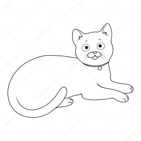 Gato silueta vector vector. gráfico vectorial: Aprende a Dibujar Fácil con este Paso a Paso, dibujos de La Silueta De Un Gato, como dibujar La Silueta De Un Gato para colorear e imprimir