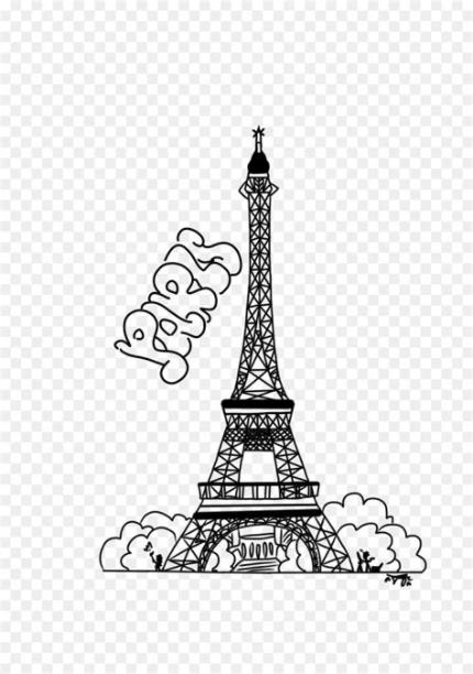 Dibujos Para Colorear De La Torre Eiffel De Paris: Dibujar y Colorear Fácil, dibujos de La Torifel, como dibujar La Torifel paso a paso para colorear
