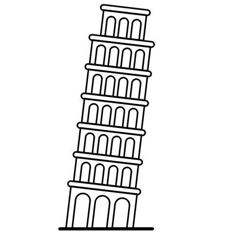 torre-de-pisa Página Para Colorear | Desenho. Desenhos: Aprende a Dibujar Fácil con este Paso a Paso, dibujos de La Torre De Pisa, como dibujar La Torre De Pisa para colorear e imprimir