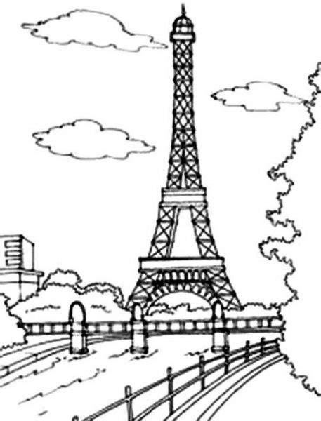 Fotos De La Torre Eiffel Para Colorear: Aprende a Dibujar y Colorear Fácil con este Paso a Paso, dibujos de La Torre Eiffel Kawaii, como dibujar La Torre Eiffel Kawaii paso a paso para colorear