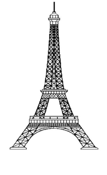 Torre Eiffel Dibujo Para Colorear / Torre Eiffel para: Aprender como Dibujar y Colorear Fácil, dibujos de La Torre Eiffel Para 5, como dibujar La Torre Eiffel Para 5 para colorear e imprimir