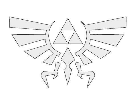 Zelda Themed Pumpkin Stencils | Triforce symbol. Zelda: Aprender a Dibujar Fácil, dibujos de La Trifuerza, como dibujar La Trifuerza para colorear