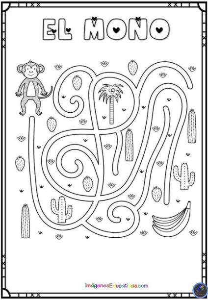 LABERINTOS PARA COLOREAR (7) – Imagenes Educativas: Dibujar Fácil con este Paso a Paso, dibujos de Laberintos Para Niños, como dibujar Laberintos Para Niños para colorear