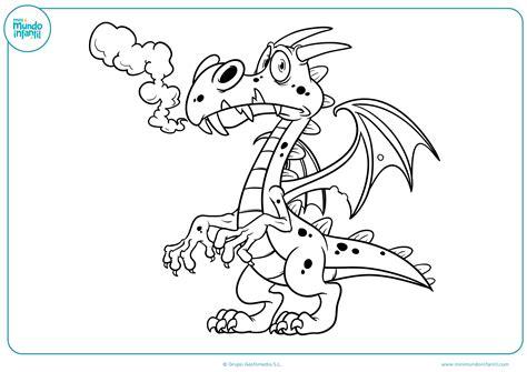 Dibujos de Dragones para colorear - Mundo Primaria: Aprender a Dibujar Fácil con este Paso a Paso, dibujos de Las Alas De Un Dragon, como dibujar Las Alas De Un Dragon para colorear