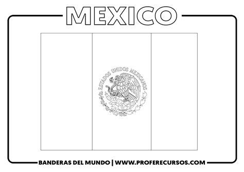 Bandera de mexico para colorear - Profe Recursos: Dibujar Fácil, dibujos de Las Banderas, como dibujar Las Banderas para colorear
