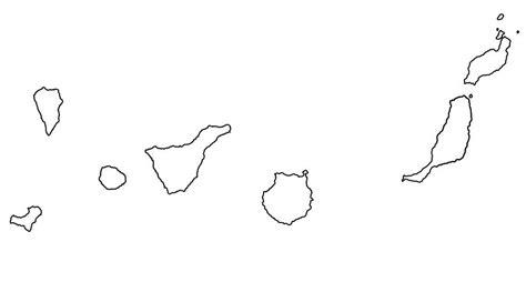 Juegos de Geografía | Juego de Las siete Islas Canarias: Dibujar y Colorear Fácil, dibujos de Las Islas Canarias, como dibujar Las Islas Canarias para colorear