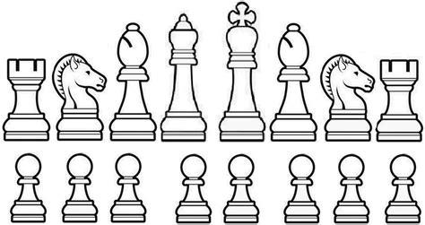 16 piezas para empezar... … | Chess board. Chess pieces: Dibujar y Colorear Fácil, dibujos de Las Piezas Del Ajedrez, como dibujar Las Piezas Del Ajedrez para colorear