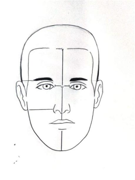 Unos cuantos consejos para dibujar un rostro realista: Dibujar y Colorear Fácil, dibujos de Las Proporciones Del Rostro, como dibujar Las Proporciones Del Rostro paso a paso para colorear