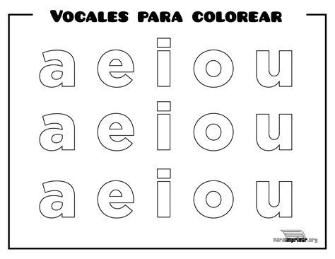 Vocales para colorear y para imprimir | Tarjetas Para Imprimir: Dibujar y Colorear Fácil con este Paso a Paso, dibujos de Las Vocales Para Niños, como dibujar Las Vocales Para Niños para colorear