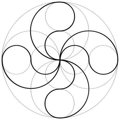 lauburu en 2019 | Arte de geometría. Dibujo geométrico y: Dibujar Fácil, dibujos de Lauburu, como dibujar Lauburu para colorear e imprimir