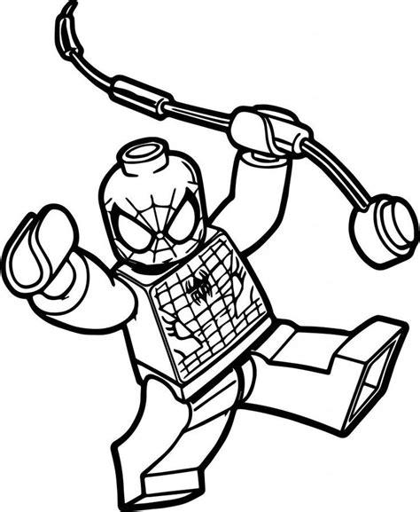 Dibujos Para Colorear De Lego Spider Man - Para Colorear: Dibujar Fácil con este Paso a Paso, dibujos de Lego Spiderman, como dibujar Lego Spiderman para colorear e imprimir