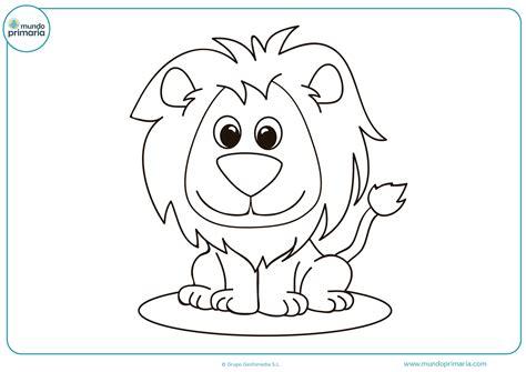Dibujos de leones para Colorear a Lápiz o como quieras: Dibujar Fácil con este Paso a Paso, dibujos de Leon Para Niños, como dibujar Leon Para Niños para colorear e imprimir