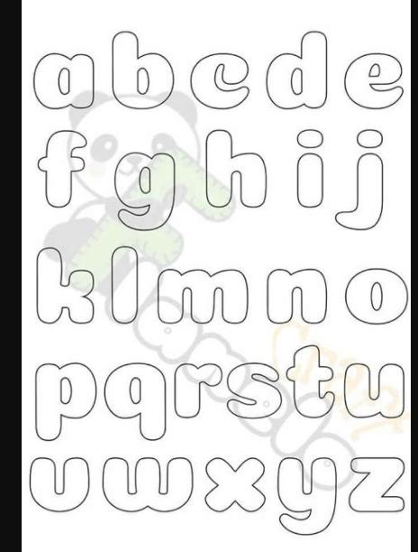 Pin by Monica Lizardo on pattern alphabet | Lettering: Aprende a Dibujar Fácil con este Paso a Paso, dibujos de Letras Bonitas A Mano, como dibujar Letras Bonitas A Mano para colorear