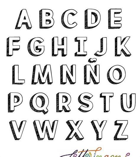 Alfabeto Lettering 3D en Mayúsculas y Minúsculas: Aprender como Dibujar Fácil con este Paso a Paso, dibujos de Letras Con Sombra, como dibujar Letras Con Sombra para colorear