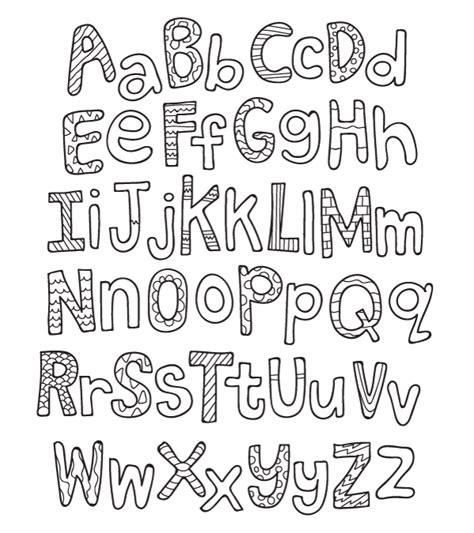 Alfabetos para imprimir y colorear - Lettering: Aprende como Dibujar Fácil, dibujos de Lettering, como dibujar Lettering para colorear