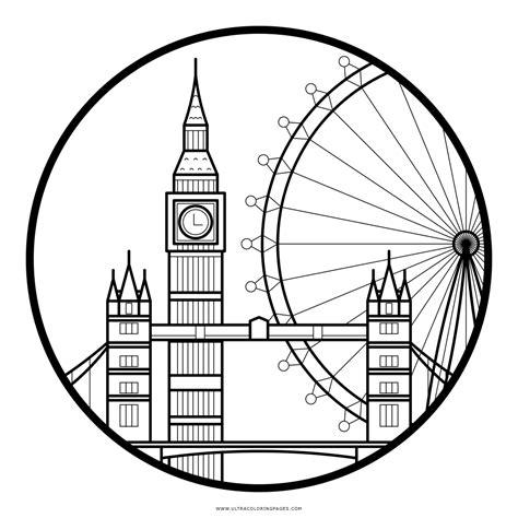 Dibujo De Londres Para Colorear - Ultra Coloring Pages: Aprender a Dibujar y Colorear Fácil, dibujos de Londres, como dibujar Londres para colorear e imprimir