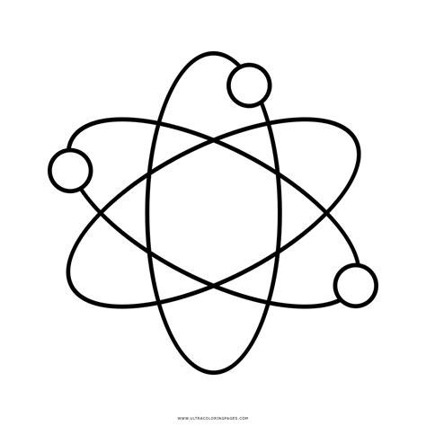 Dibujo De átomo Para Colorear - Ultra Coloring Pages: Aprende como Dibujar y Colorear Fácil, dibujos de Los Electrones De Un Atomo, como dibujar Los Electrones De Un Atomo para colorear e imprimir