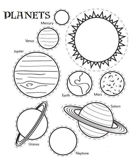 Imágenes de los Planetas listas para imprimir y colorear: Dibujar y Colorear Fácil con este Paso a Paso, dibujos de Los Planetas Para Niños, como dibujar Los Planetas Para Niños para colorear e imprimir