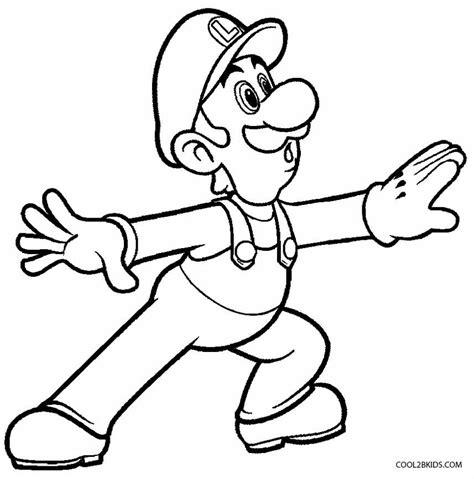 Desenhos de Luigi para colorir - Páginas para impressão: Aprende como Dibujar Fácil con este Paso a Paso, dibujos de Luigi, como dibujar Luigi para colorear e imprimir