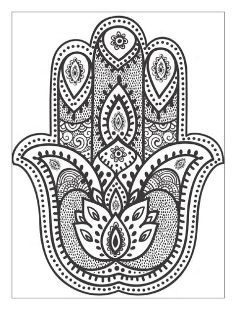 Dibujos para colorear difíciles - Hamsas mandalas Con tus: Dibujar Fácil con este Paso a Paso, dibujos de Mandalas A Mano, como dibujar Mandalas A Mano para colorear e imprimir