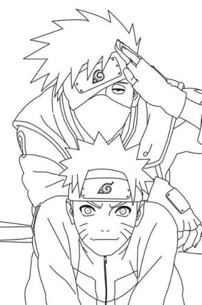 Pin en Bocetos: Aprende como Dibujar Fácil, dibujos de Manga De Naruto, como dibujar Manga De Naruto para colorear