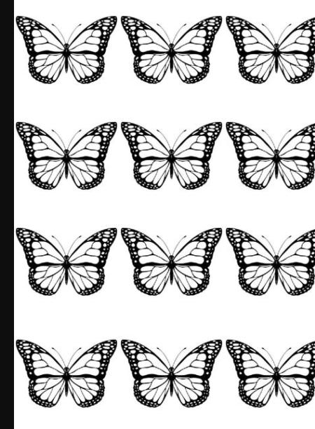 Mariposas idea aesthetic | Arte de pared de vinilo: Aprender como Dibujar y Colorear Fácil con este Paso a Paso, dibujos de Mariposas En La Pared, como dibujar Mariposas En La Pared paso a paso para colorear
