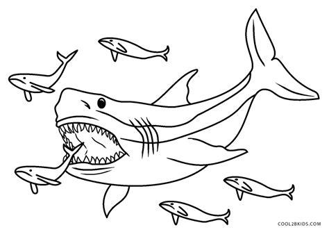 Dibujos de Tiburón para colorear - Páginas para imprimir: Dibujar y Colorear Fácil, dibujos de Megalodon Un Tiburon, como dibujar Megalodon Un Tiburon para colorear