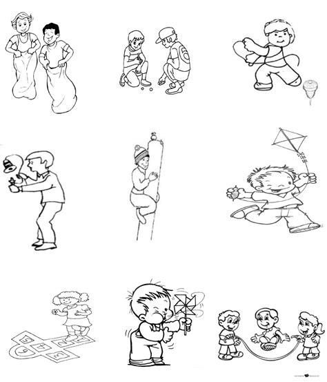 Juegos Tradicionales Para Colorear - Fichas Para Colorear: Dibujar y Colorear Fácil, dibujos de Mejor Wikihow, como dibujar Mejor Wikihow paso a paso para colorear