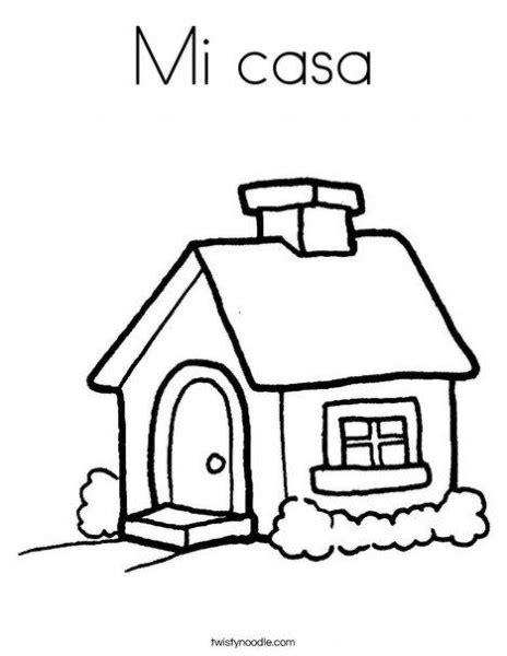 Mi Casa Para Colorear: Dibujar y Colorear Fácil con este Paso a Paso, dibujos de Mi Casa, como dibujar Mi Casa para colorear e imprimir