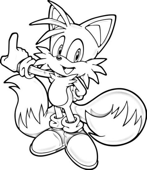 Dibujos para Colorear. Pintar . imprimir.....: Sonic y Tails: Dibujar y Colorear Fácil, dibujos de Miles Tails A Tails, como dibujar Miles Tails A Tails para colorear e imprimir