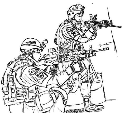 Militar (Ocupaciones) – Colorear dibujos gratis: Aprender a Dibujar y Colorear Fácil con este Paso a Paso, dibujos de Militares, como dibujar Militares paso a paso para colorear