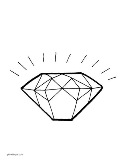 Dibujos de diamantes para colorear: Dibujar Fácil con este Paso a Paso, dibujos de Mineral, como dibujar Mineral para colorear