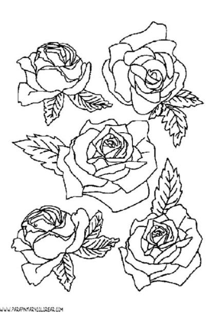 View Dibujos De Rosas Para Colorear Images - DB: Aprende a Dibujar Fácil con este Paso a Paso, dibujos de Minimalista, como dibujar Minimalista para colorear