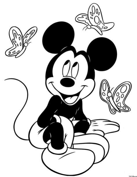 Dibujos Mickey y Minnie Mouse de Disney para colorear gratis: Dibujar Fácil, dibujos de Minnie Mouse, como dibujar Minnie Mouse para colorear e imprimir
