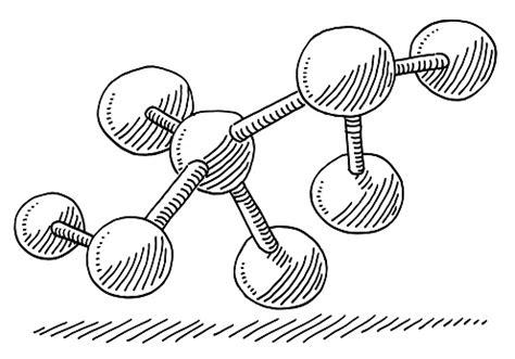 Molécule Chimie Symbole Dessin Vecteurs libres de droits: Dibujar Fácil con este Paso a Paso, dibujos de Moleculas Quimicas, como dibujar Moleculas Quimicas paso a paso para colorear