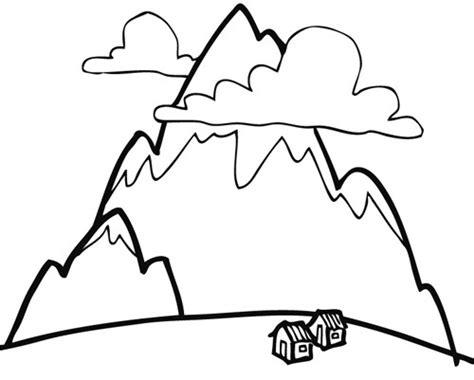 Dibujos de montañas para imprimir y pintar | Colorear: Aprende como Dibujar y Colorear Fácil con este Paso a Paso, dibujos de Montaña, como dibujar Montaña para colorear