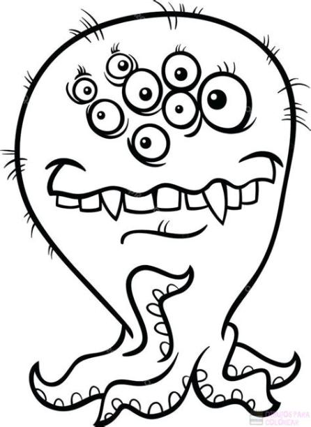 ᐈ Dibujos de monstruos【+1000】Para decorar Hoy: Aprender a Dibujar Fácil con este Paso a Paso, dibujos de Mounstros, como dibujar Mounstros para colorear