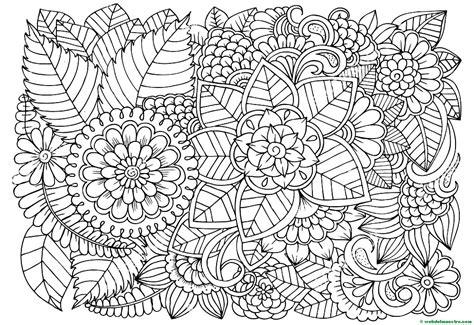 Dibujos de flores para colorear - Web del maestro: Aprende a Dibujar Fácil con este Paso a Paso, dibujos de Muchas Flores, como dibujar Muchas Flores para colorear