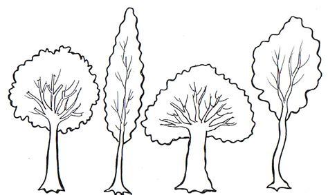 Dibujos de árboles para descargar. imprimir y colorear: Aprender como Dibujar Fácil con este Paso a Paso, dibujos de Muchos Arboles, como dibujar Muchos Arboles paso a paso para colorear