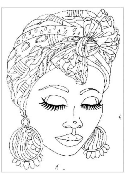 Pin on Dibujos: Dibujar Fácil, dibujos de Negras Africanas, como dibujar Negras Africanas para colorear