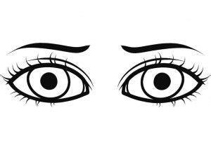 Resultado de imagen de ojos para colorear | Ojos para: Aprender como Dibujar y Colorear Fácil, dibujos de Ojos Animees, como dibujar Ojos Animees paso a paso para colorear