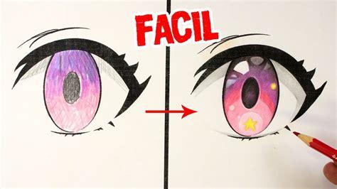 CÓMO COLOREAR OJOS DE ANIME CON LÁPICES | Consejos: Dibujar y Colorear Fácil con este Paso a Paso, dibujos de Ojos Animes, como dibujar Ojos Animes para colorear e imprimir