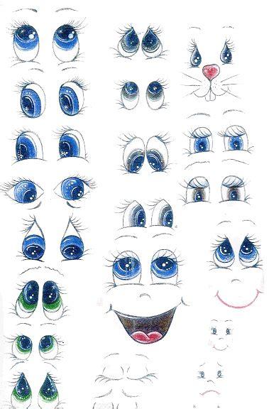 Ojos de fofuchas para imprimir-Colorear dibujos.letras: Dibujar Fácil, dibujos de Ojos De Fofuchas, como dibujar Ojos De Fofuchas paso a paso para colorear