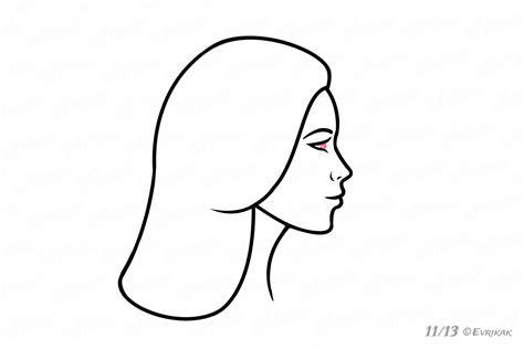 Cómo dibujar la cara de mujer en perfil paso a paso: Dibujar Fácil, dibujos de Ojos De Lado, como dibujar Ojos De Lado paso a paso para colorear