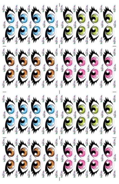 Pin de Ely Silva en Centros de moños | Ojos para imprimir: Dibujar y Colorear Fácil, dibujos de Ojos De Muñecas, como dibujar Ojos De Muñecas para colorear